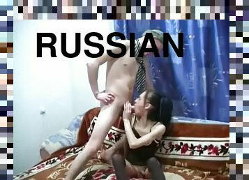 Russian shemale gets fucked