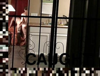 Caught Neighbors Fucking When Spying Through Their Window - IdeallyNaked