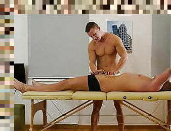 Muscular Massage Ass Fucked By Hunk Stud
