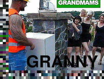 bestemor, orgie, amatør, eldre, besta, gruppesex, vagina, suging