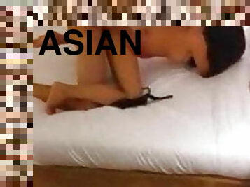 Asian hotwife loves fucking strangers on the weekend