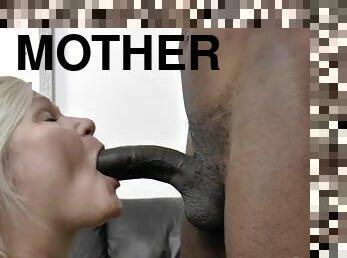 Grandmother banged by huge black shlong