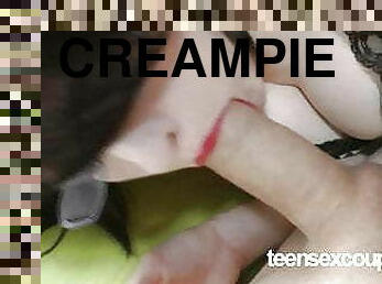 TSC - Deepthroat and Creampie