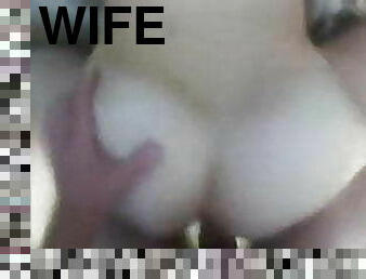 Wife put on knees and fucked doggystyle