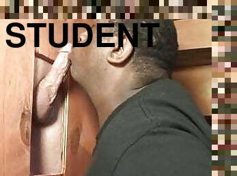 Straight College Student Feeds Cock Hungry Gay Black
