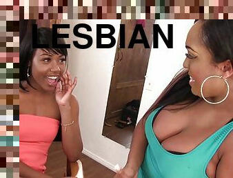 Chanell Heart and her makeup artist have wild lesbian sex