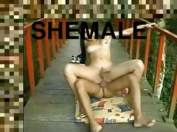 Incredible porn movie shemale Shemale exclusive , watch it