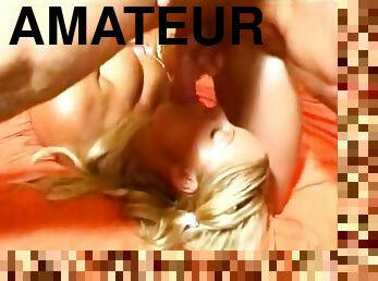 Blonde Girl Fucked in Many Positions