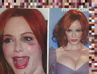 Christina Hendricks cum tribute 12