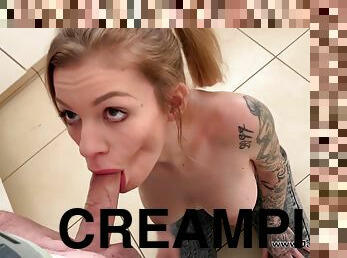 Fuck! First Creampie! Step Brother Accidentally Impregnates Me !!