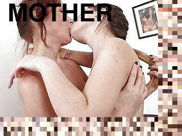 Mother, daughter and dildo