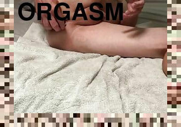 mastubasi, orgasme, amatir, anal, dewasa, mainan, seorang-diri