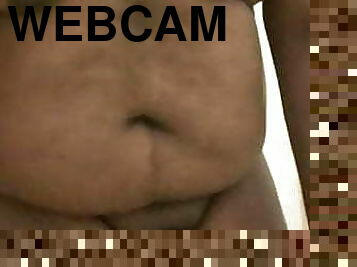 Chubby fat gay boy in cam