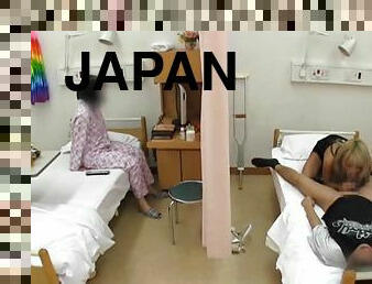 Japanese bitch seduces a man and fucks him in a hospital ward