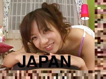 Cute Japanese Girl Gives Her Man a Hot POV Blowjob