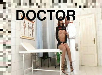 Spectacular Angelina Crow Goes Hardcore With Two Horny Doctors