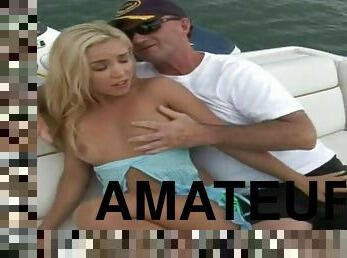 Unbelievable Shauna Rides Like A Horny Cowgirl In A Yacht