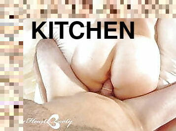 Lucy Heart - kitchen table sex