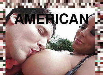 arsch, anal-sex, immens-glied, latina, amerikaner, brutal