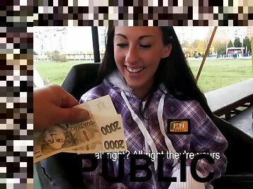 Dirty El Storm Goes Hardcore In Public For Money In A POV Clip