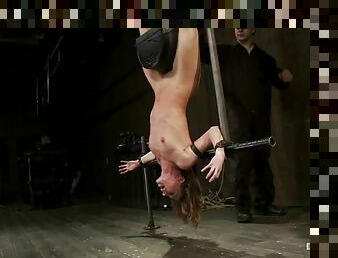 Ariel X and Cherry Torn get hanged up upside down and tortured