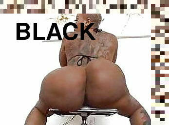Black bitch shaking her big ass