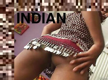 Luscious Indian siren Mahamari is performing in POV
