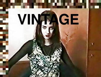 DEAR PRUDENCE - vintage hairy goth striptease &amp; shower