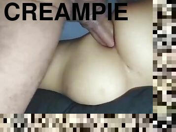 Closeup Anal Creampie [Huge Cock Shoots Big Load Deep Inside My Ass]