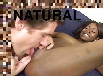 Kiwi the pretty girl gets fucked in interracial video
