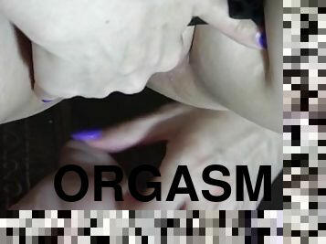 orgasm, fitta-pussy, rysk, kvinnligt-sprut, smutsig, trosor, tight, ritt, dildo, ensam