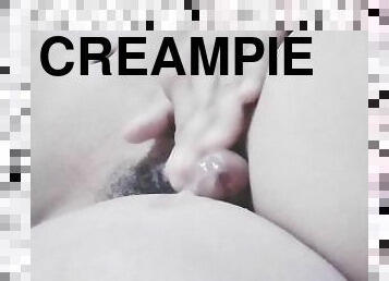 So much Creampie on my Dickpussy????