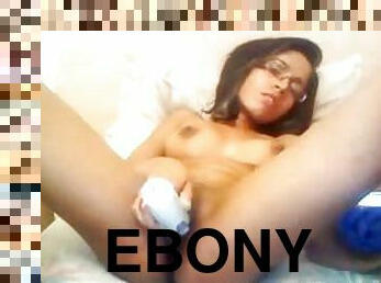 A Bonerific Solo Scene With A Horny Ebony Teen