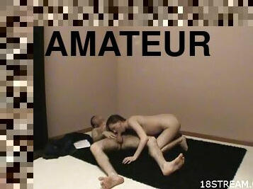 Kinky Amateur Fucking and Sucking for Cum in Homemade Video