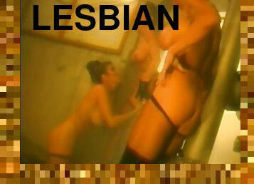 Horny Lesbians Toying To Squirt Like Crazy