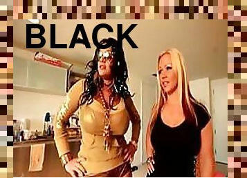 Big Breasted Pornstars Take On a Big Black Cock in Interracial Threesome