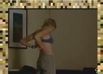 Sensual Blonde Babe Toni Collette Exposes Her Hot Ass and Juicy Rack