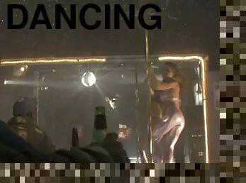 Julie Cialini Sexy Pole Dancing