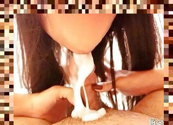 Massive Cum In Mouth - Pinay Blowjob Oral Creampie