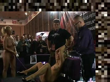 Sex has never been as public as this live show at a convention