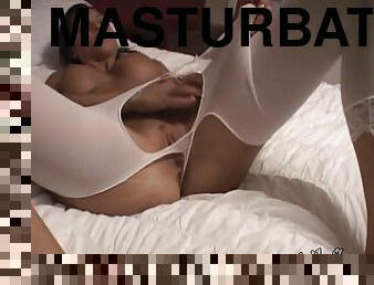 masturbare-masturbation, joc-cu-chiloteii, solo, nylon