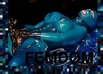 tettone, masturbarsi, feticci, latex, dominazione-femminile, maschere, gomma