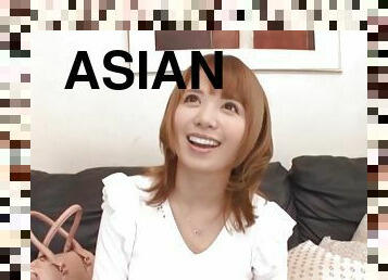 Sweet Asian girl Rika Hoshimi moans during passionate fucking