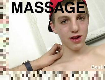 First-Time Handjob - Cute Twink David Hines