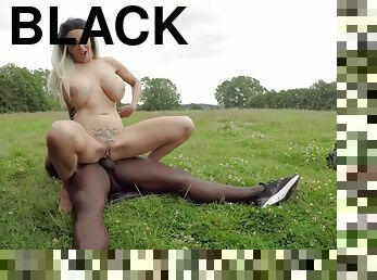Antonio Black And Jess Scotland - Busty Cougar And Her First Black Cock