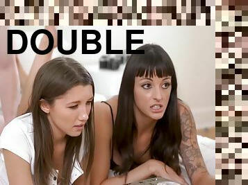 Maya Woulfe, Charlie Valentine And Charlie S - Maya And Double Blowjob Video