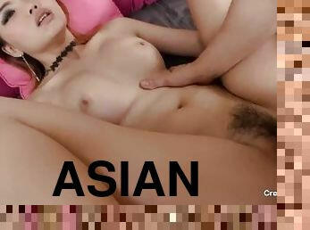 Jizz Filled Asian Teen With Braces