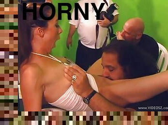 Ron Jeremy licking pussy and fucking horny pornstar