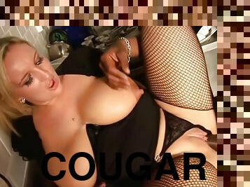 Wesley Pipes - Lustful Blonde Cougar Hot Interracial Sex