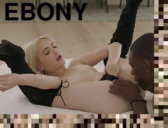 Another One Ebony Hung Screwed Blonde White Teenage Bitch With Julio Gomez And Jane Wilde